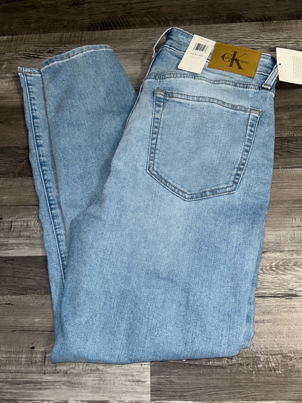 Calvin Klein Women’s Light Blue High Rise Skinny  Jeans